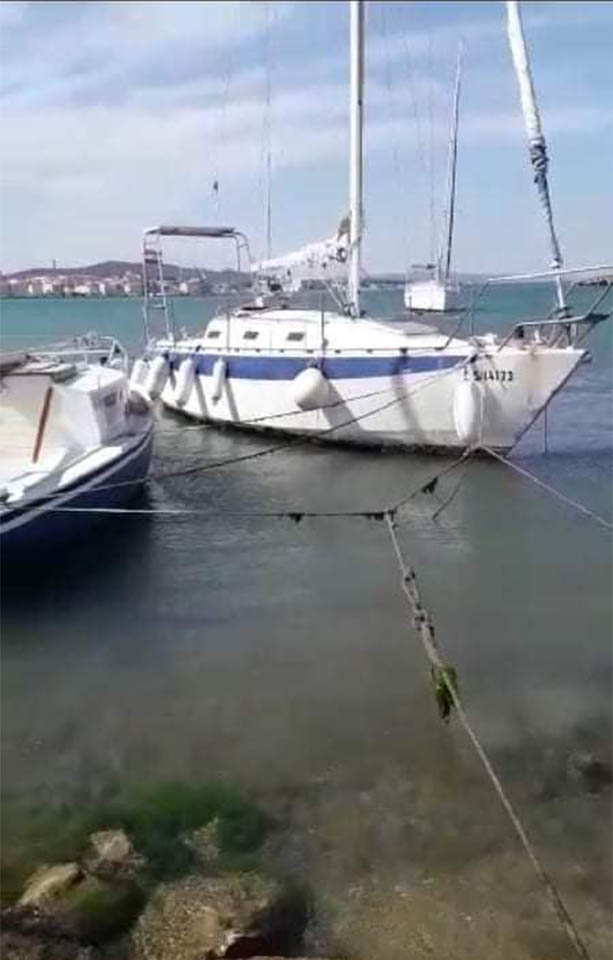 Nestala jedrilica Strožanac 2