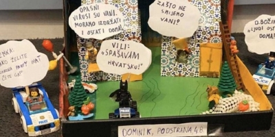 Stožer civilne zaštite u očima dječaka Dominika iz Podstrane