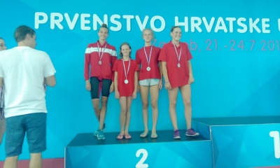 PRVENSTVO HRVATSKE U PLIVANJU: Ivana Prižmić treća