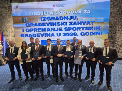 PODSTRANA OSIGURALA 690.000 EURA ZA SPORTSKU DVORANU HRVATSKIH BRANITELJA