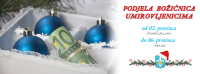 Dodjela božićnice umirovljenicima iz Podstrane od 02. do 06. prosinca 2024.!
