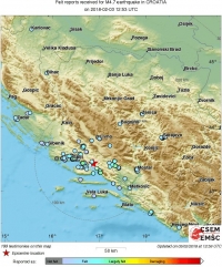 Jak potres zatresao Split i okolicu